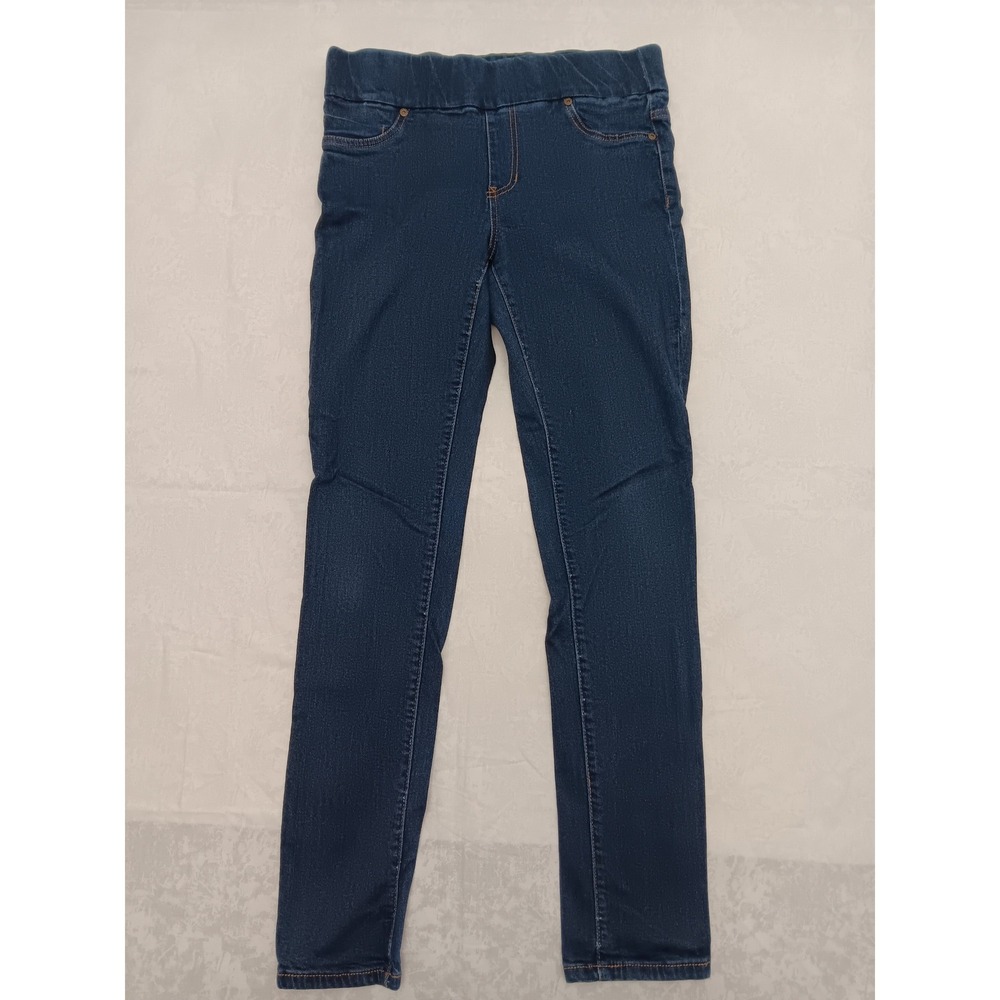 Liverpool 10/30 Pull On Skinny Legging Jeans Dark Wash Indigo Stretch Denim